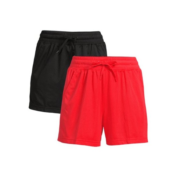 Women's Mesh Shorts, 2-Pack *** Hot sale*** - Picture 3 of 6